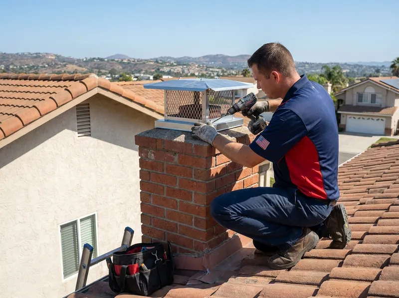 Chimney Cap Installation in San Diego, CA