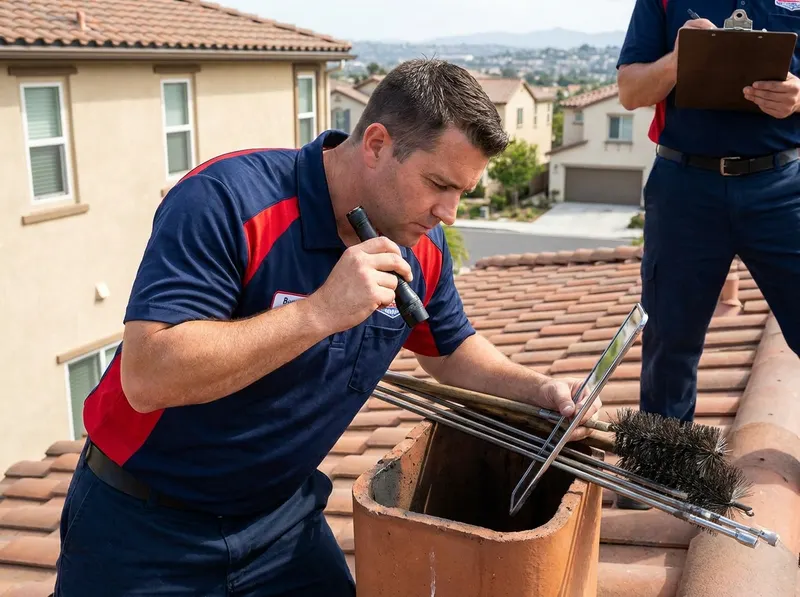 Level 1 Chimney Inspection in San Diego, CA