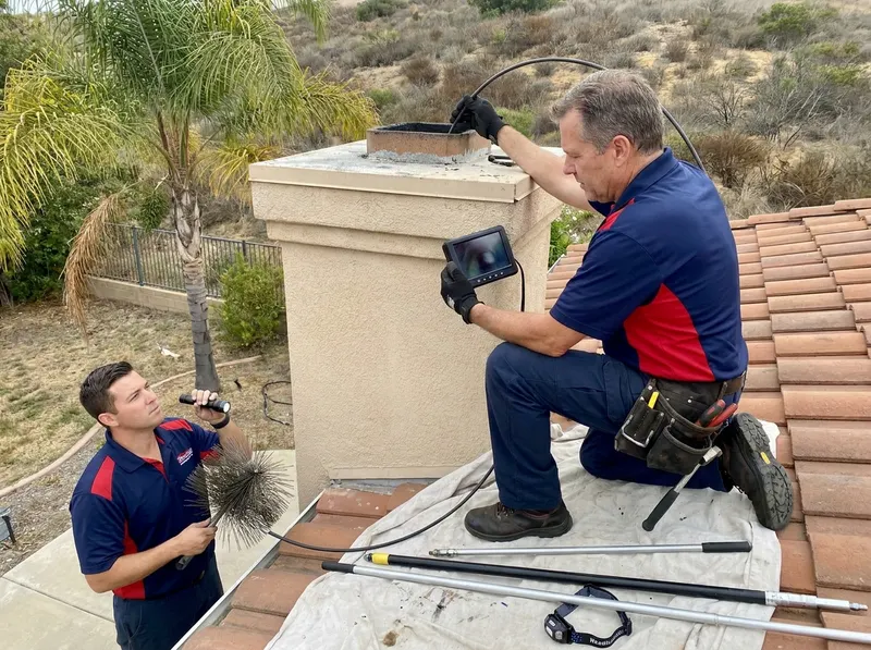 Level 2 Chimney Inspection in San Diego, CA
