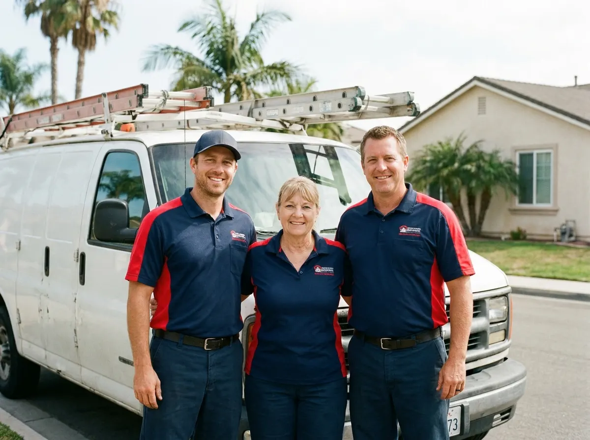 The Top Hat Chimney Care team — chimney sweep in San Diego, CA